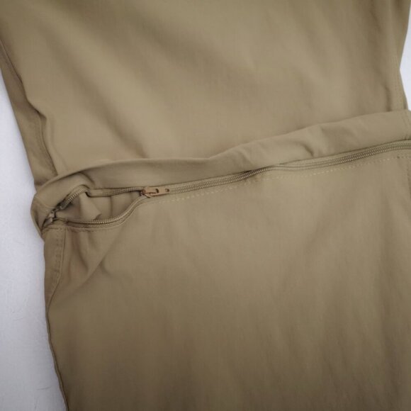 Wind River Men's Size 42/30 Tan Zipper & Button Closure Convertible Pants - Picture 12 of 16